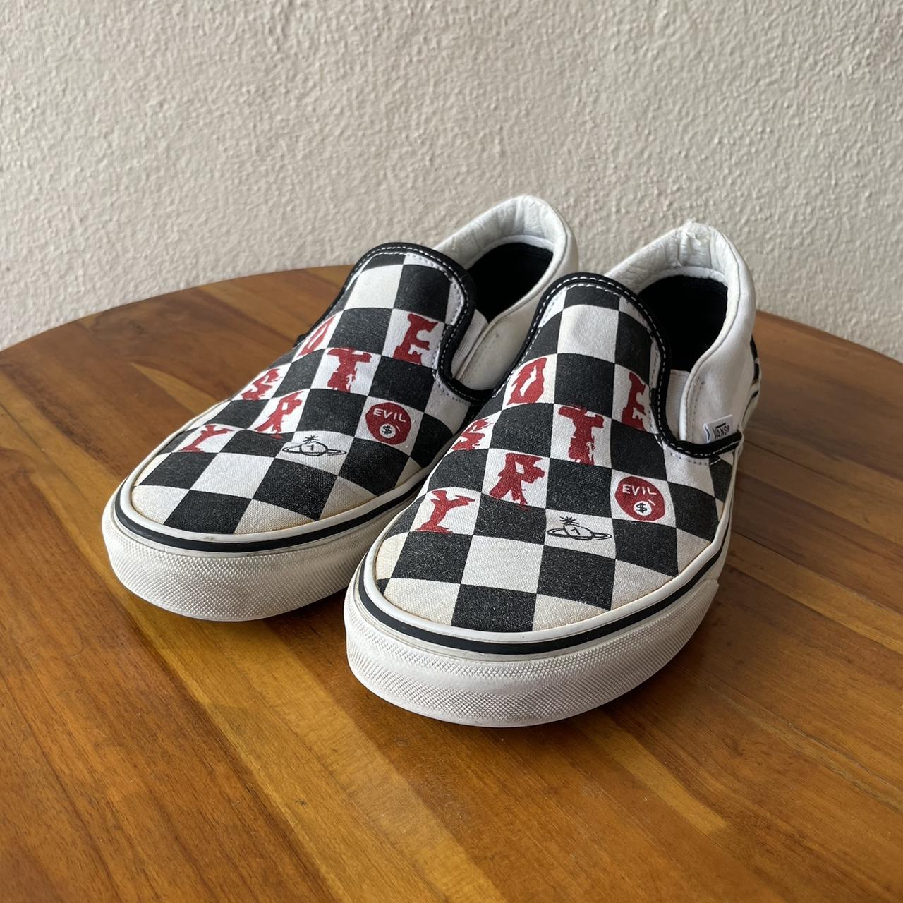 ヴィヴィアンウエストウッド VANS スリッポン（Vivienne Westwood×VANS  
