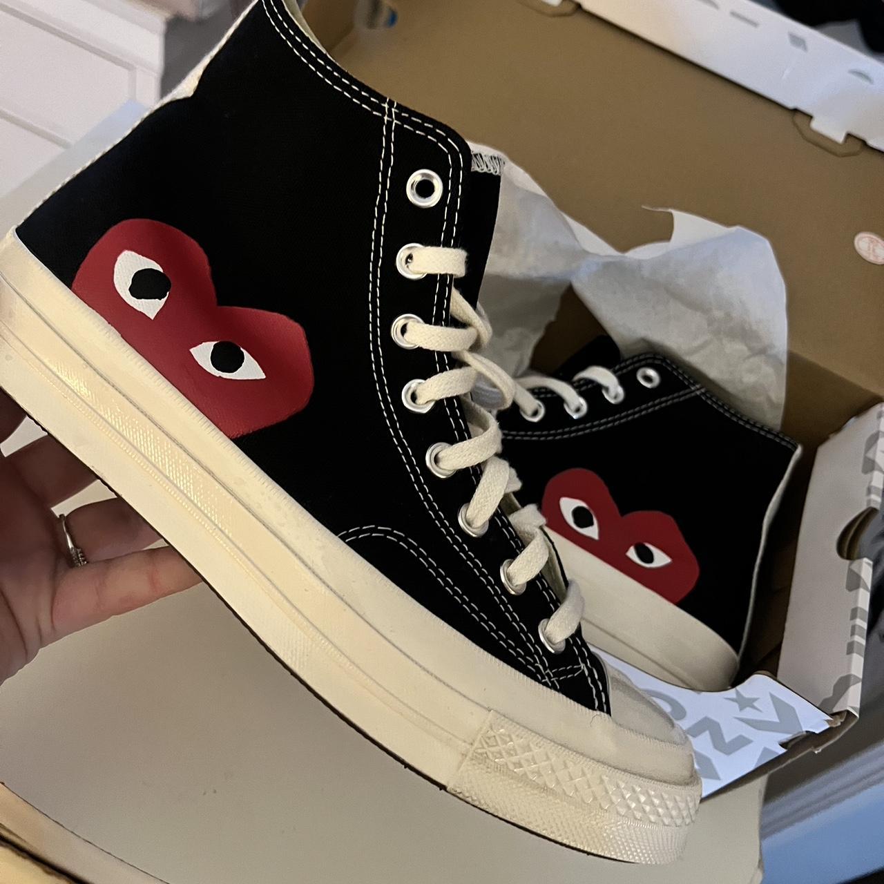 Comme des garcons play women's outlet sizing