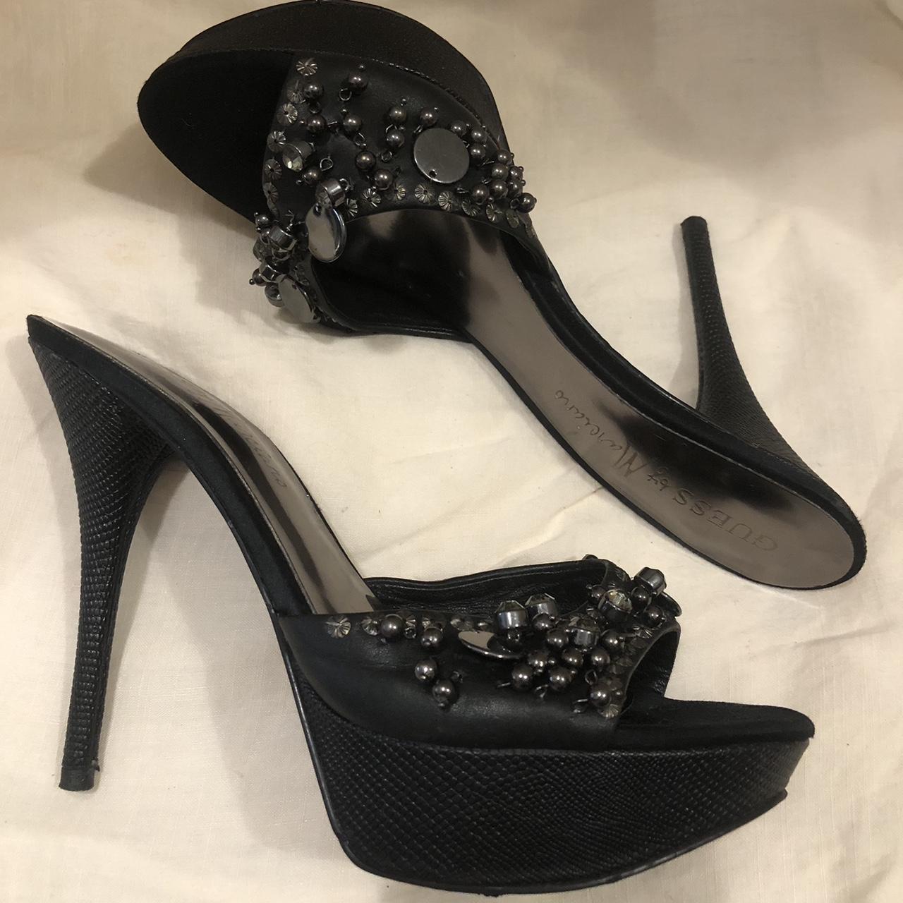 Guess by marciano embellished high heels/mules