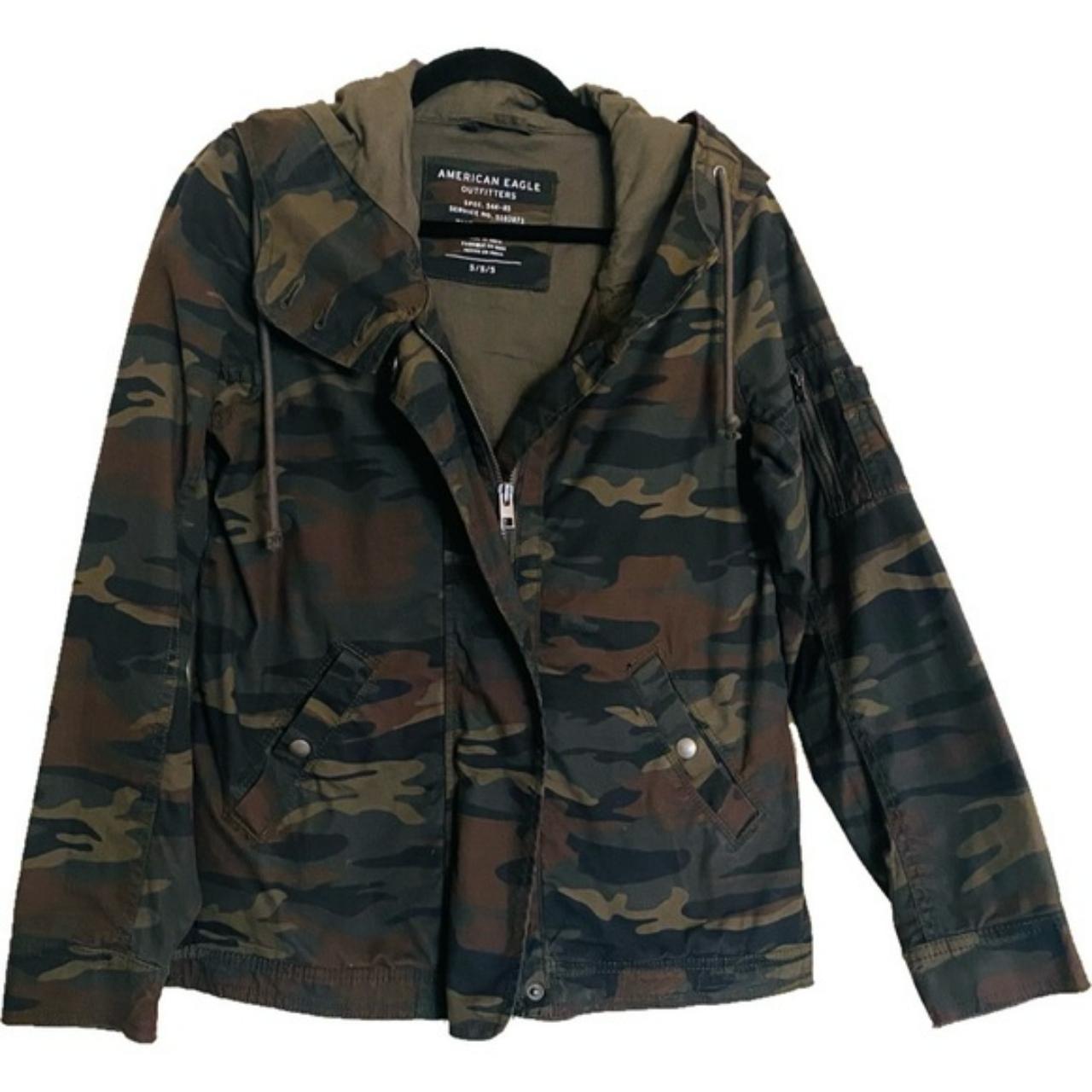 American eagle 2025 camo jacket