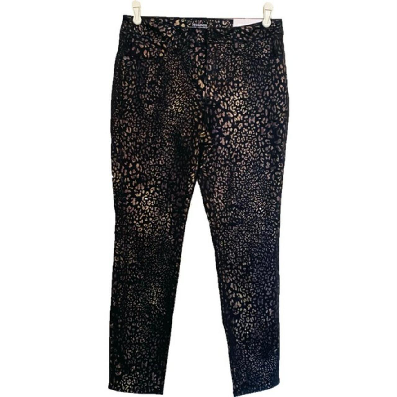 Leopard Leopard Print Betzy Cropped Jeans | GANNI US