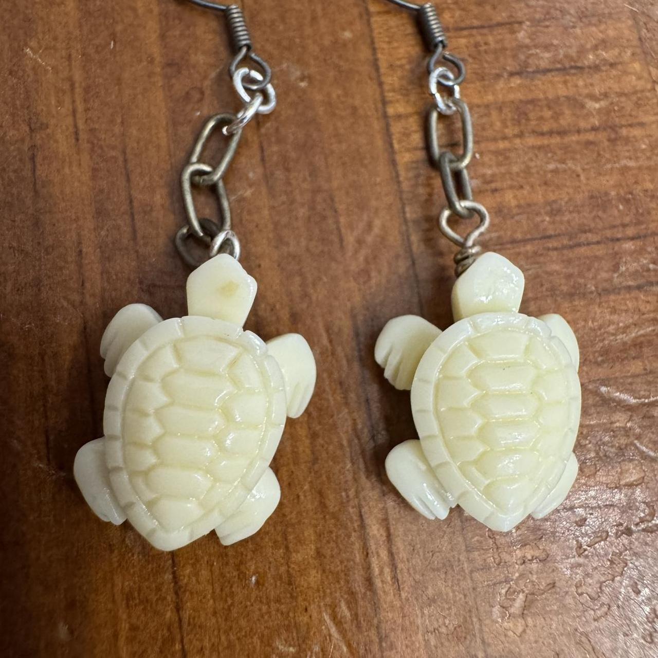 Artisan Crafted Women's Earrings - Cream/Yellow –… - image 7