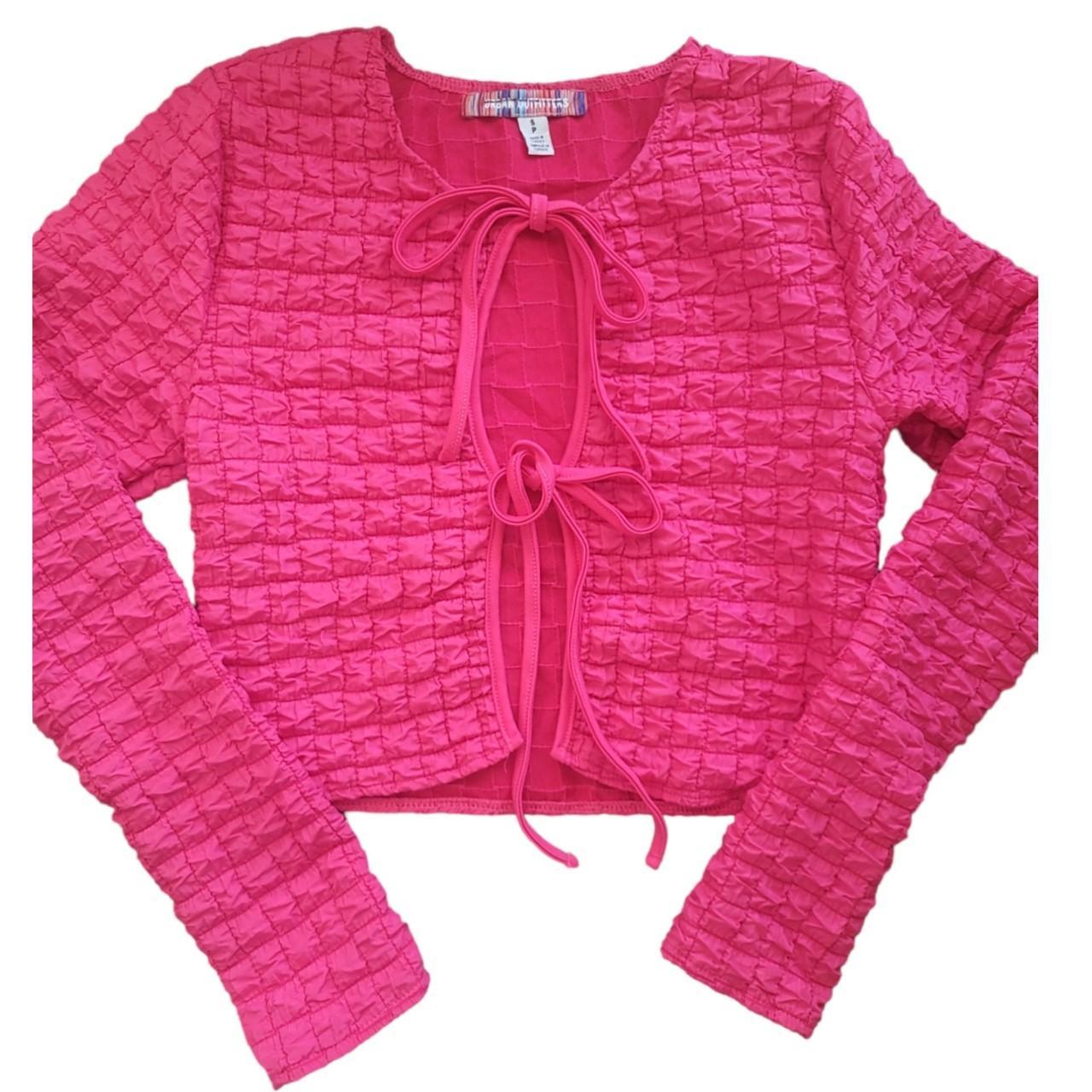 Urban Outfitters Hot Pink Cardigan Brand New No Tags... Depop