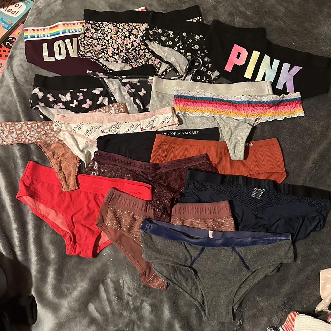 Victoria’s secret/ Pink underwear (one calvin klein... Depop