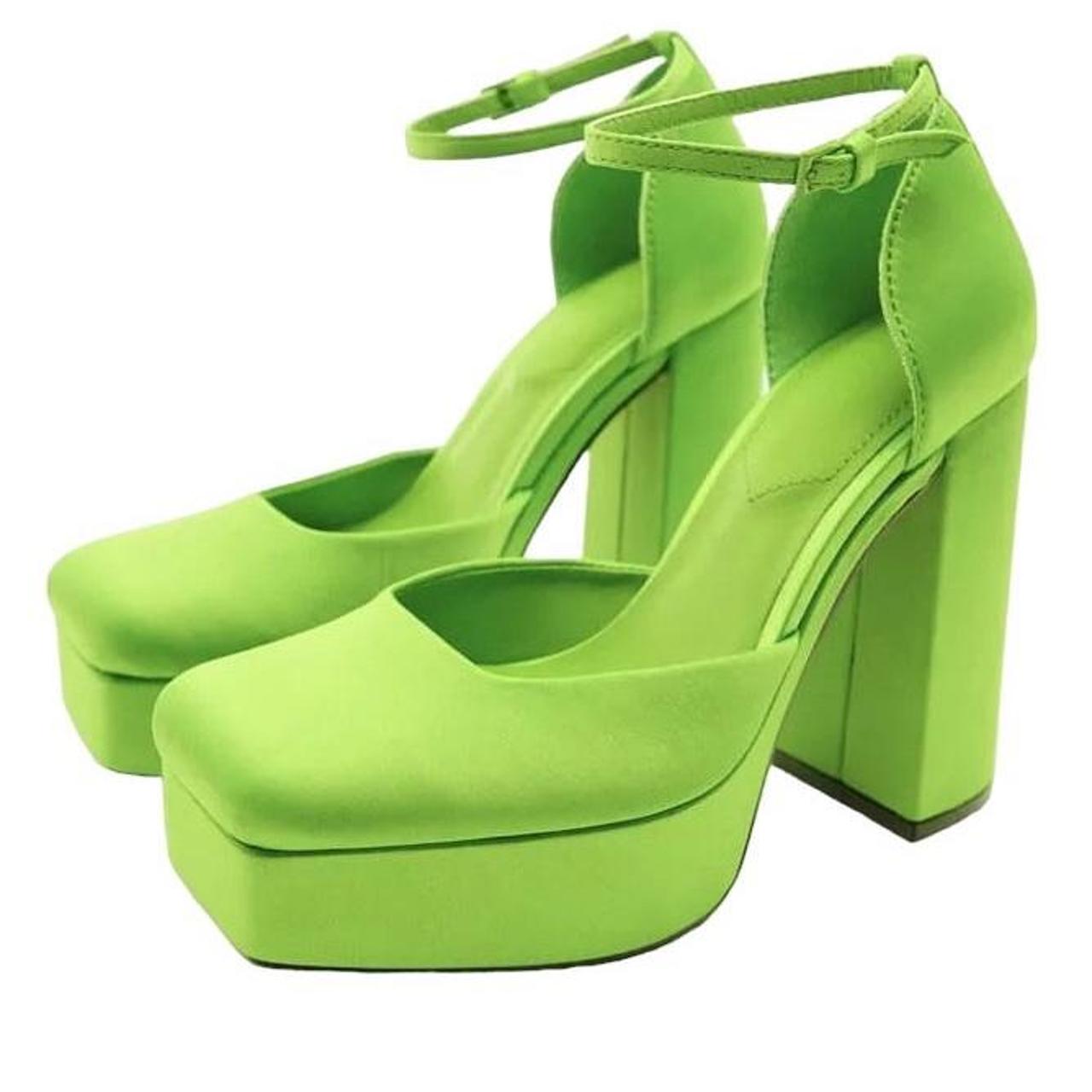 heeled platform shoes zara