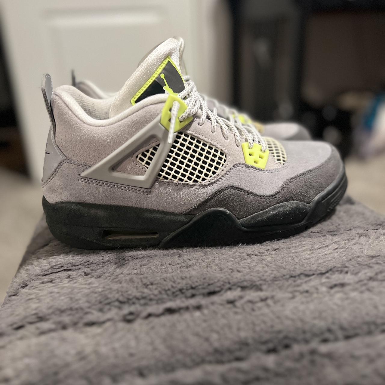 RARE Jordan 4 Retro SE 95 Neon GO FOR $160 SIZE... - Depop