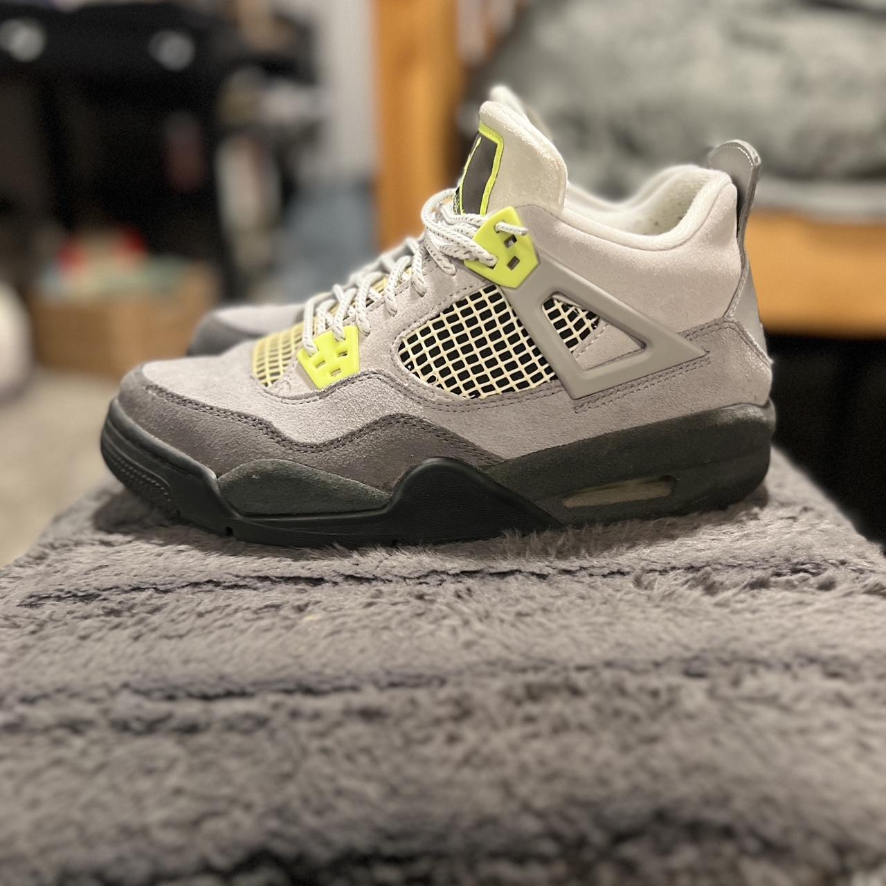 RARE Jordan 4 Retro SE 95 Neon GO FOR $160 SIZE... - Depop