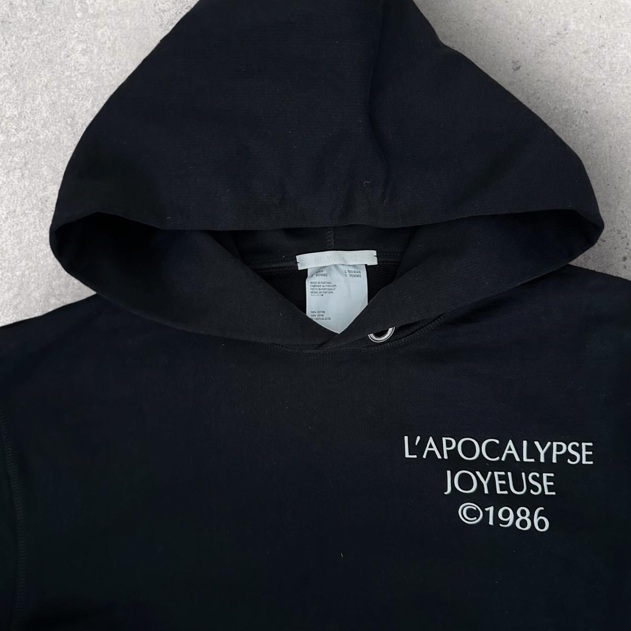 Helmut Lang L Apocalypse Hoodie US Mens M