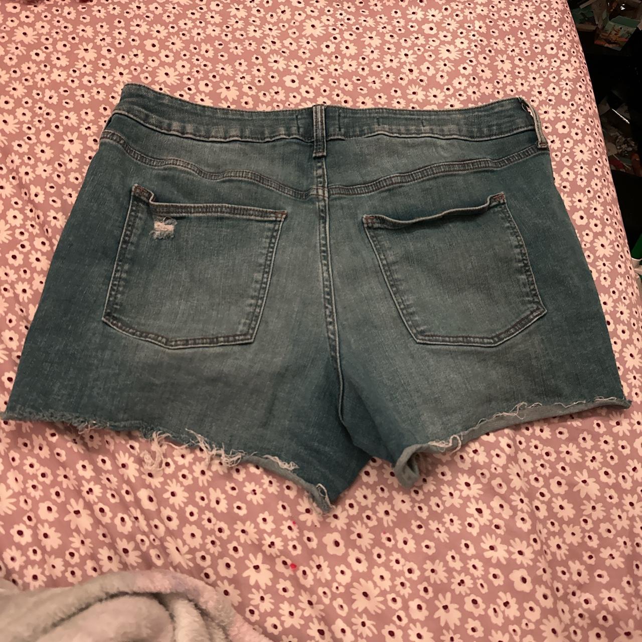 dark-blue-jean-shorts-jeanshorts-universalthread-depop