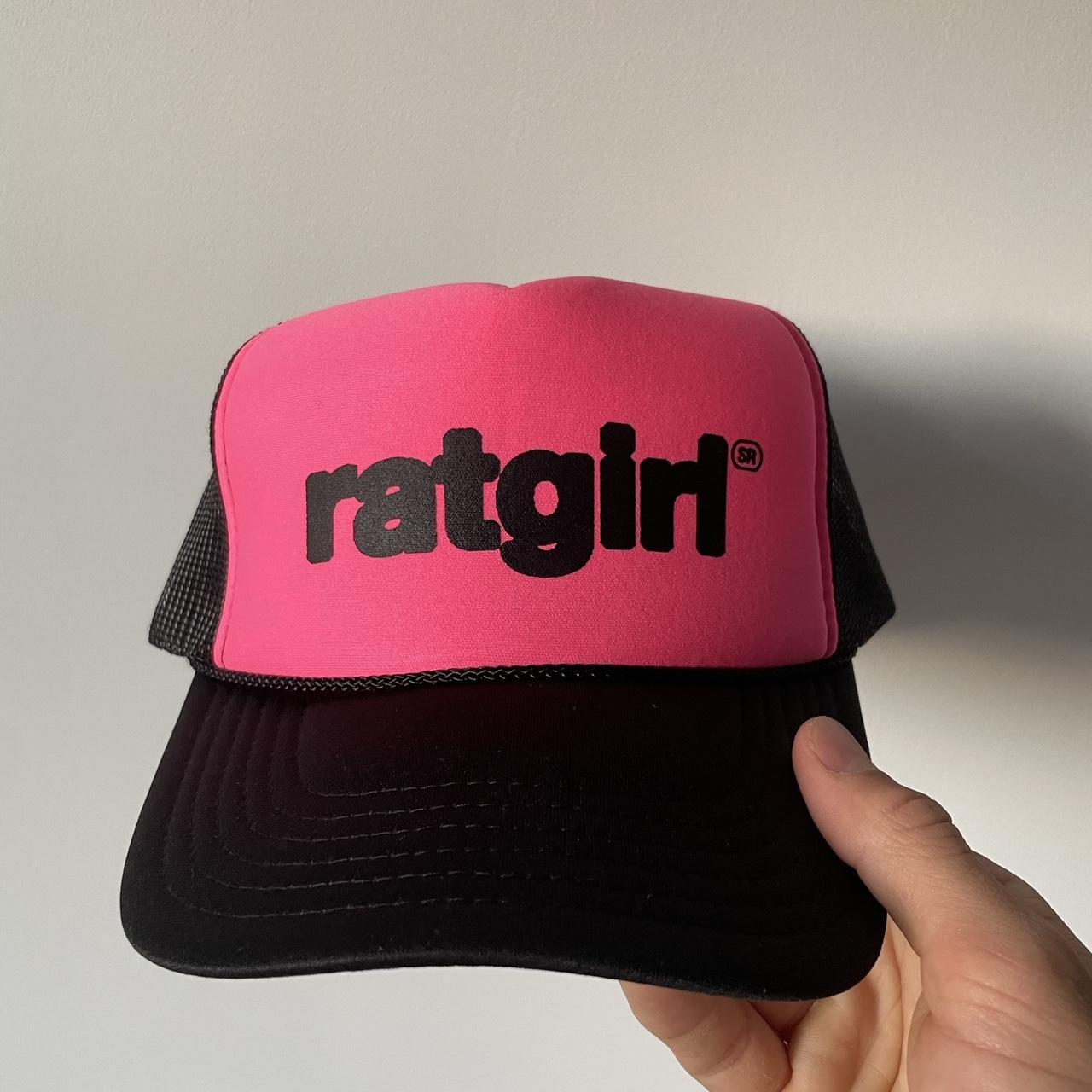 Stray Rats Distressed Ratgirl Hat purple