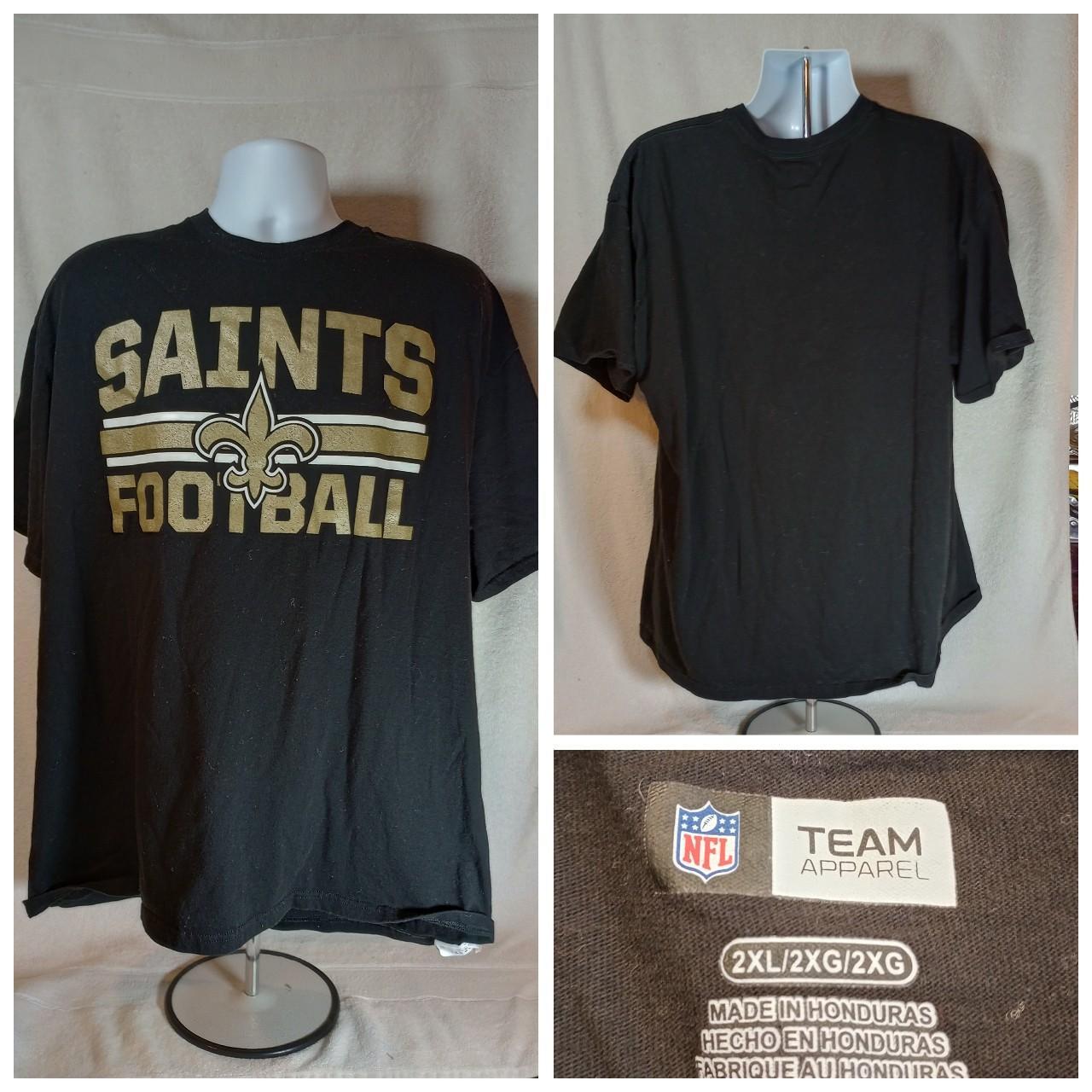 New Orleans Saints NFL Apparel branded tee⚜️ #whodat - Depop