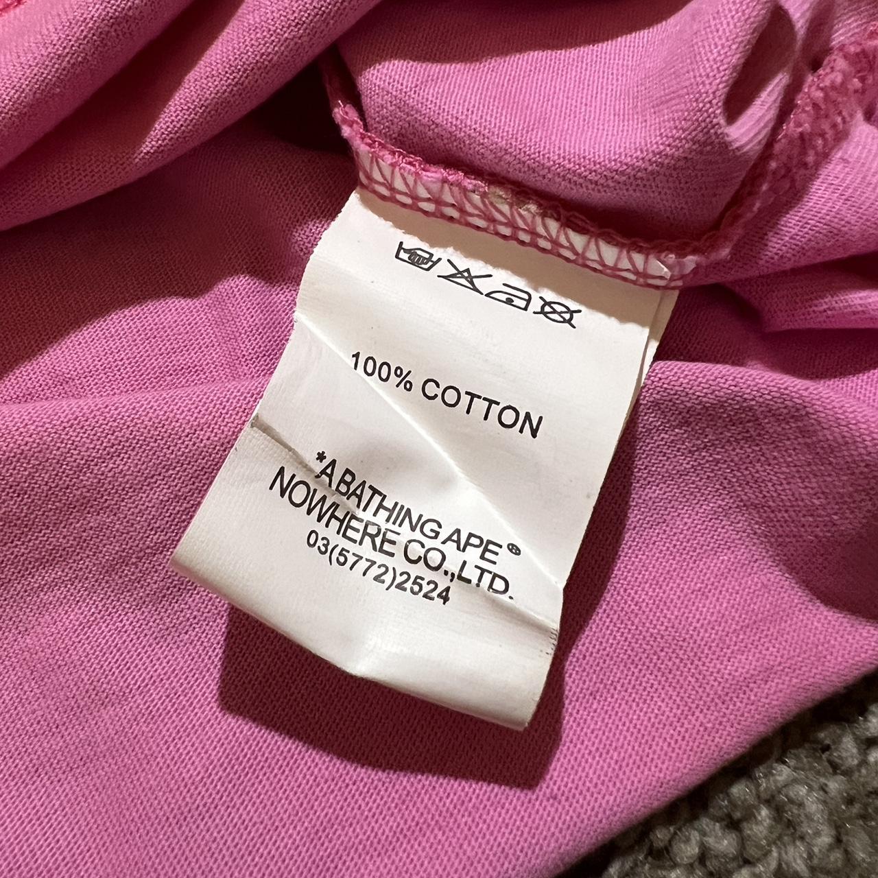 BAPE A Bathing Ape Pink Shark Head Glittery Zip Up | Depop