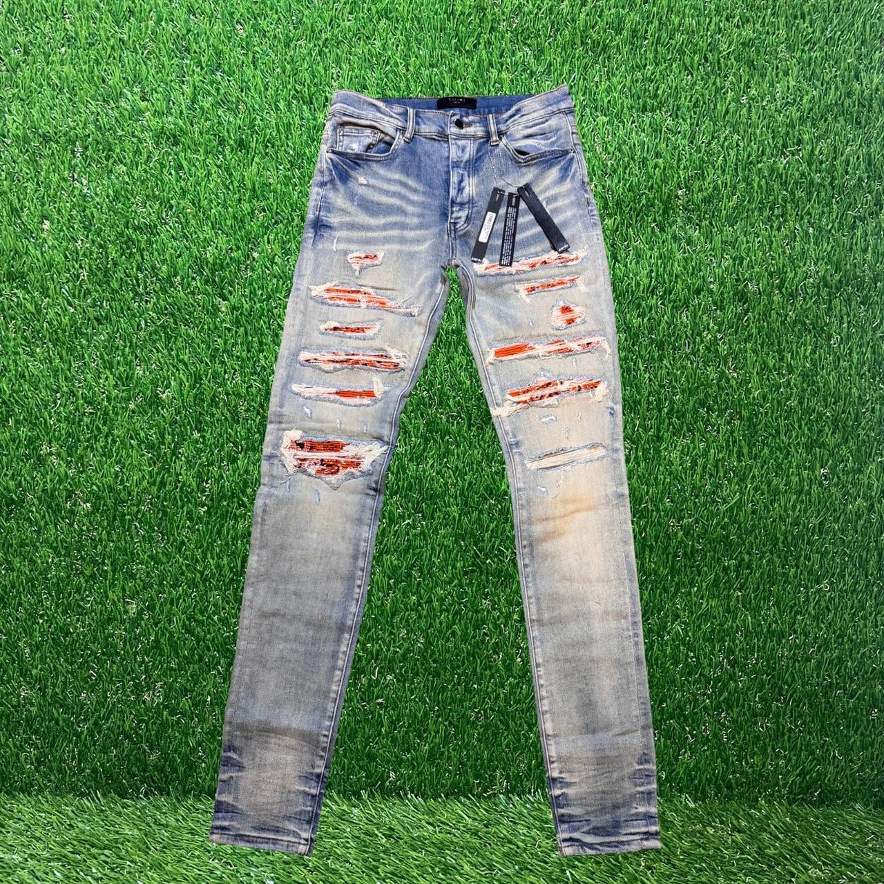 AM*RI Orange Thrasher Bandana MX1 Jean, -,