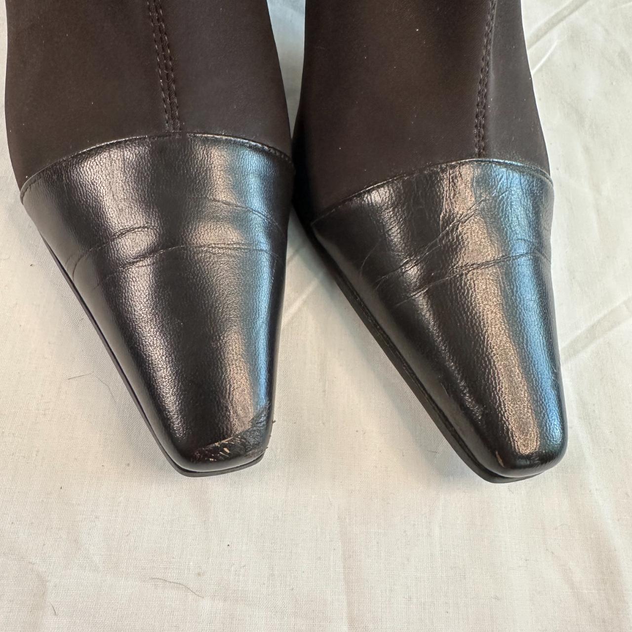 Source Unknown Women's Sock Boots - Brown/Black -… - image 5