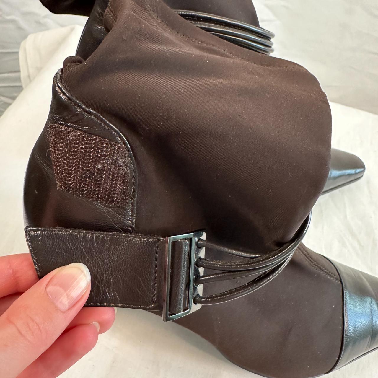 Source Unknown Women's Sock Boots - Brown/Black -… - image 6