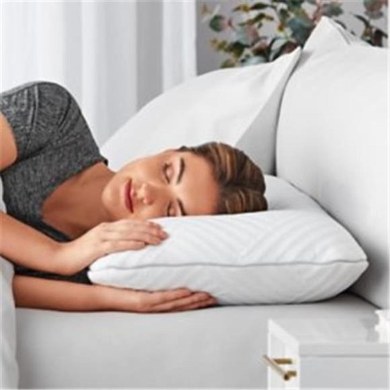 Serta Perfect Sleeper Comfy Sleep Eco-Friendly Bed Pillow, 2 Pack