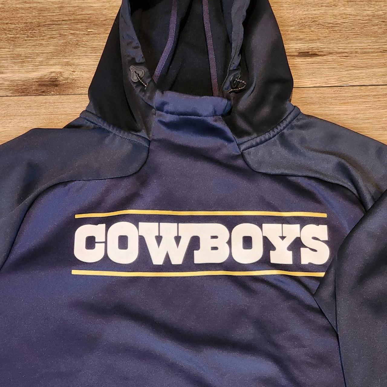 NIKE Fan Gear Dallas Cowboys Mens Nike Therma Pullover Hoodie - Hoodies