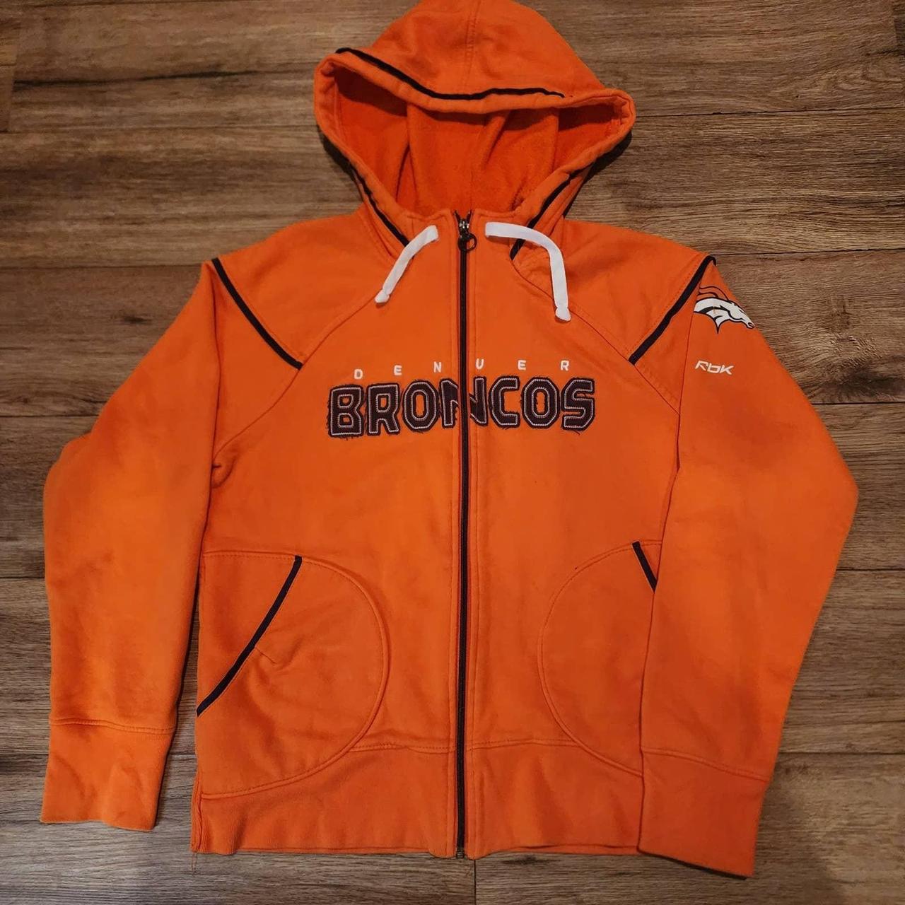 Men's Be A Good Person Orange Denver Broncos Full-Zip Jacket