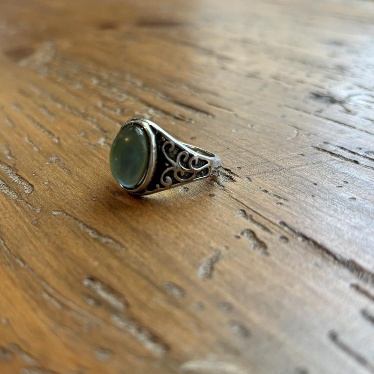 Women's Ring - Silver/Multi – Silver statement mo… - image 1