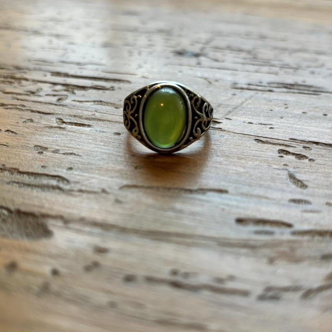 Women's Ring - Silver/Multi – Silver statement mo… - image 2