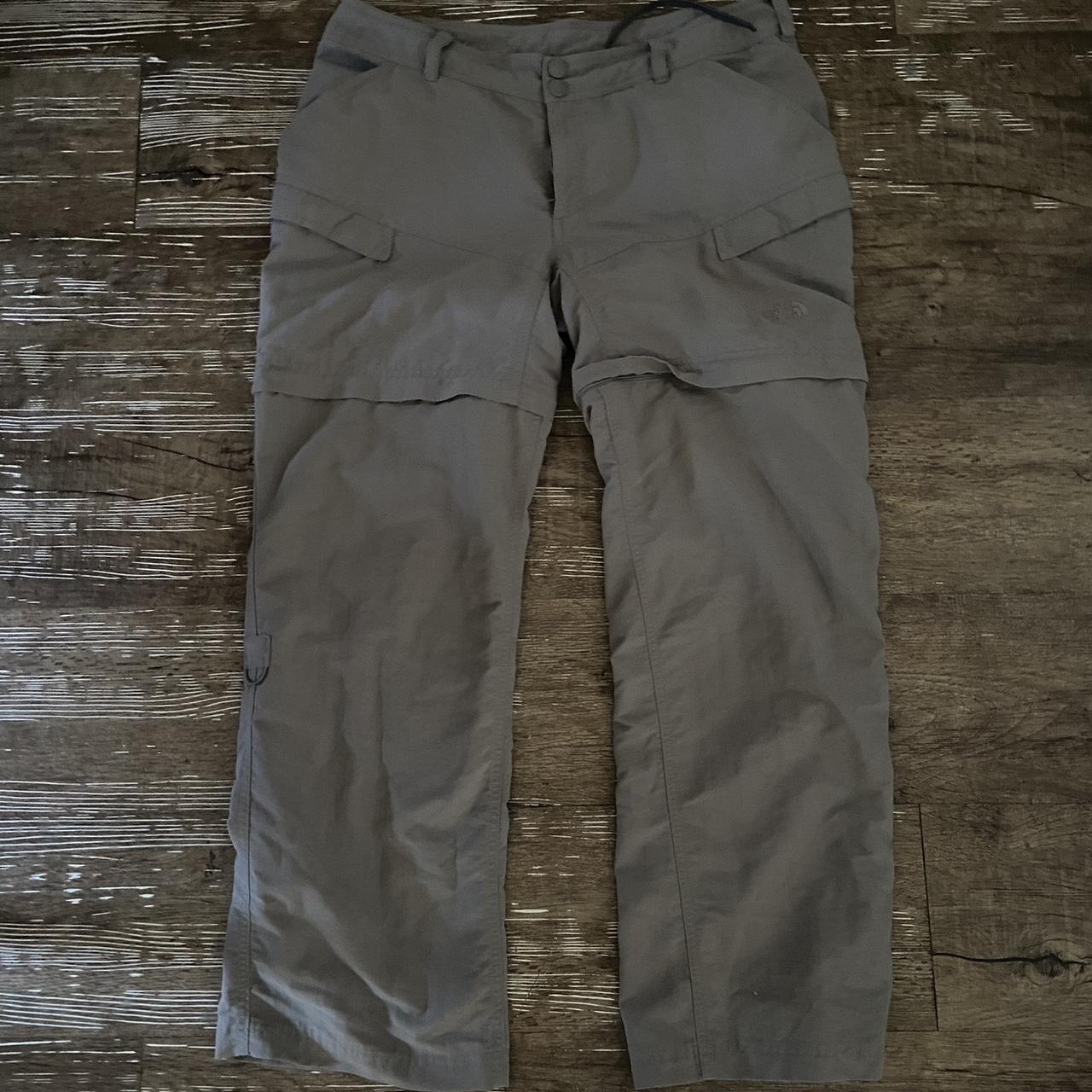 The North Face Women's Grey Trousers | Depop