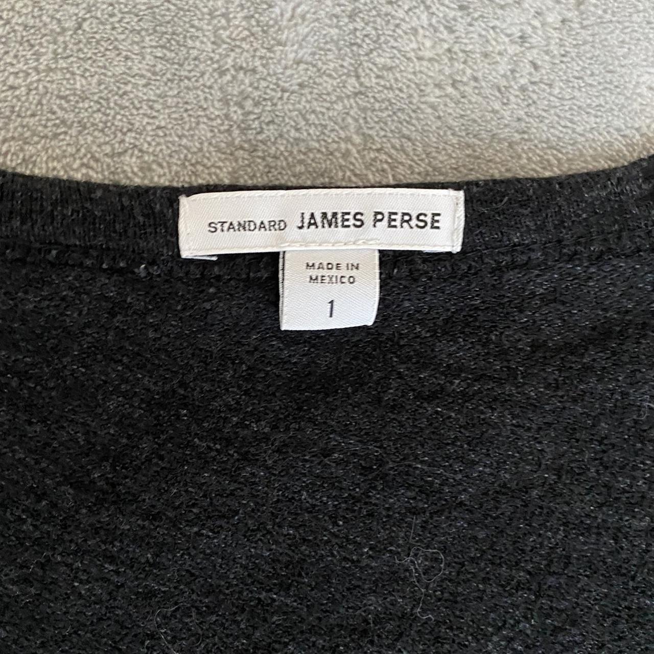 James Perse Women's Grey T-shirt (3)
