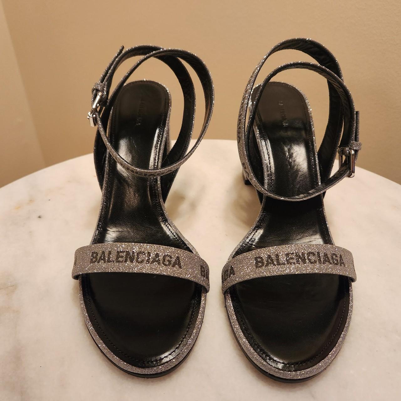 glitter balenciaga shoes