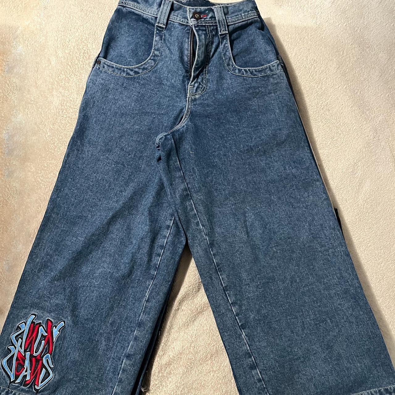 JNCO Men's Blue Jeans | Depop