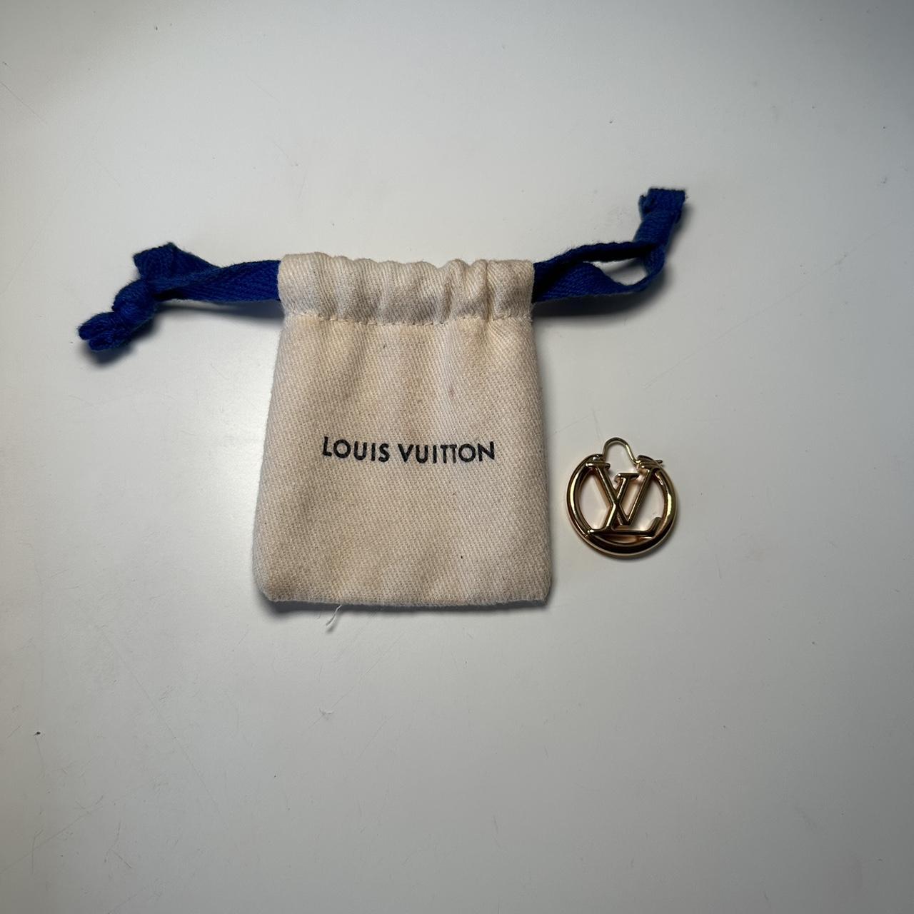 Louis Vuitton Hoops. Minimally worn. - Depop