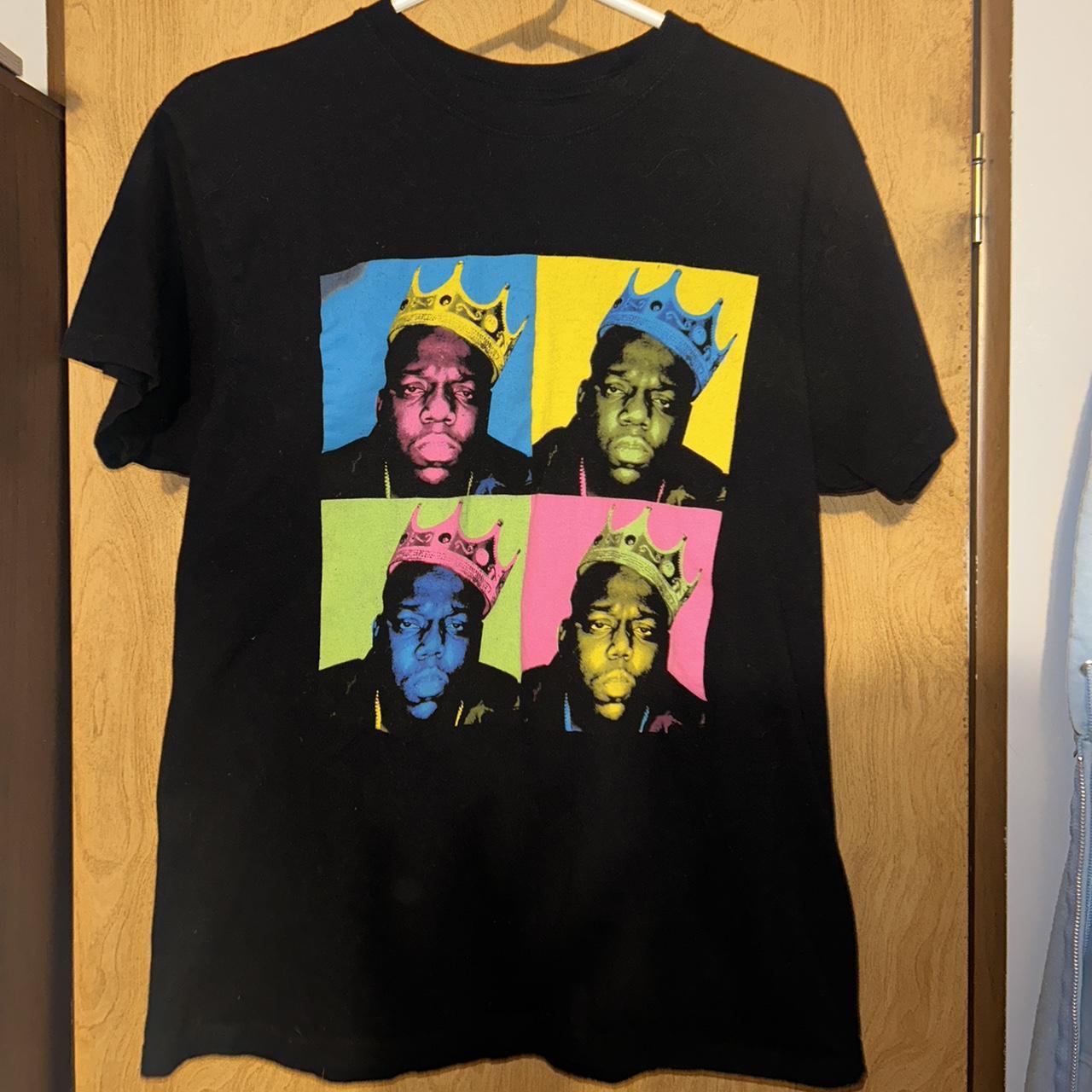 Spencers Biggie Smalls Pop Art Shirt Depop