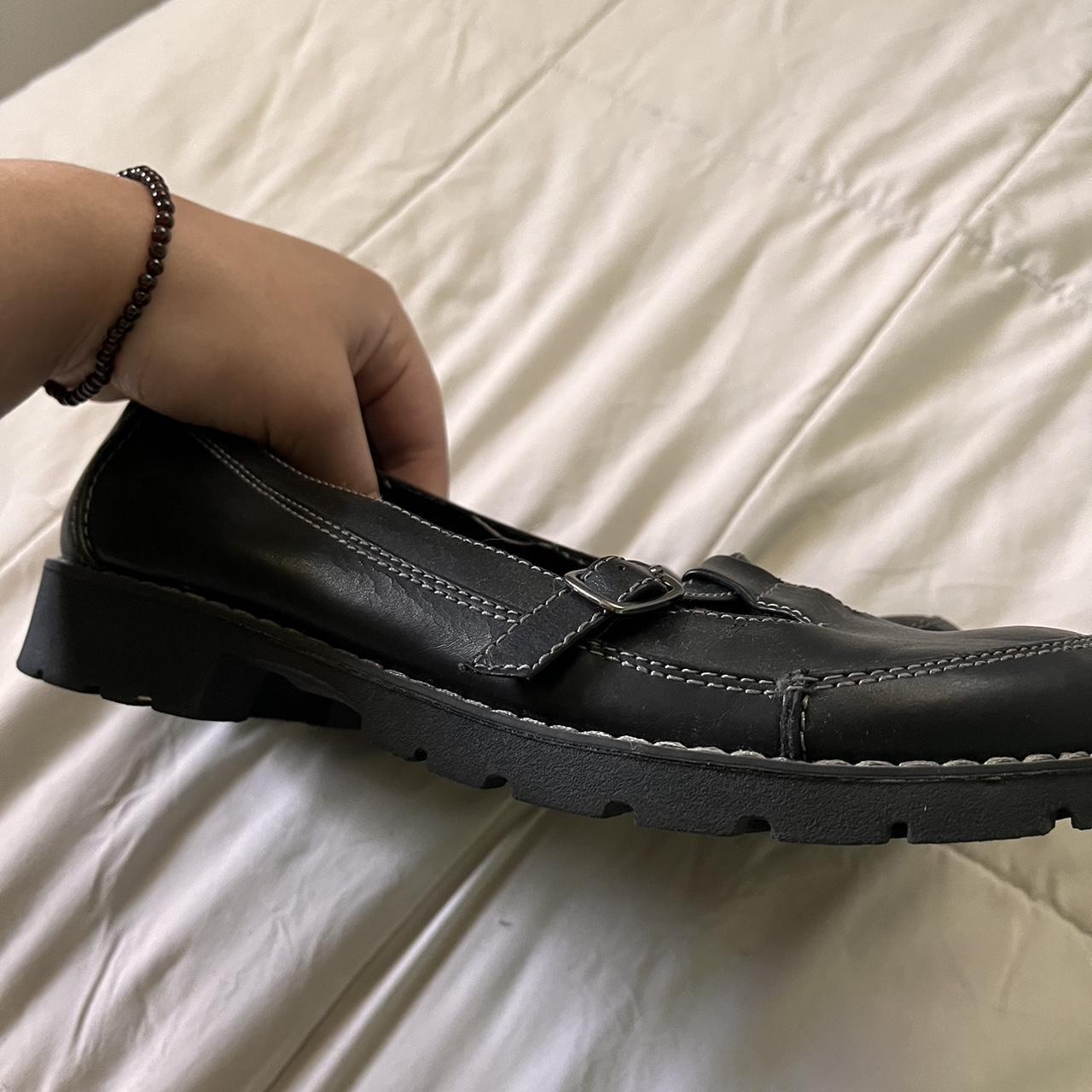 Women's Black Loafers (7)