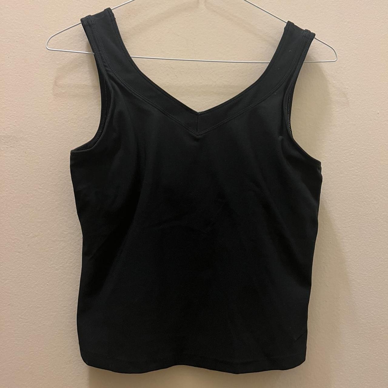 Nike Women's Black Vest | Depop