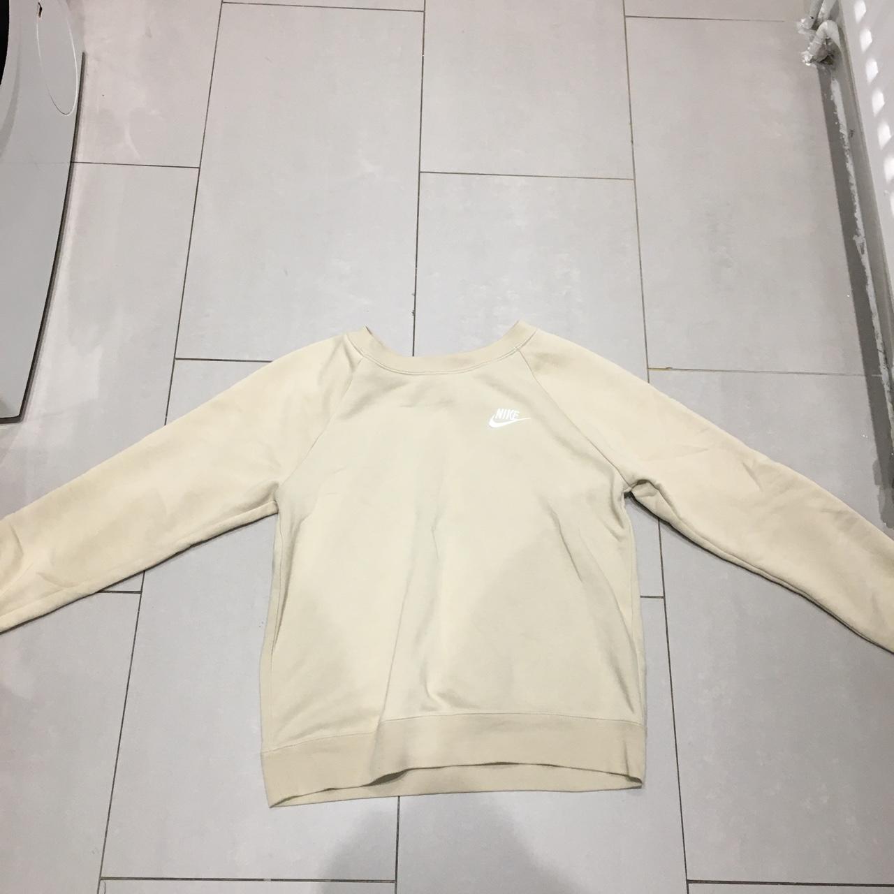 nikelab hoodie beige