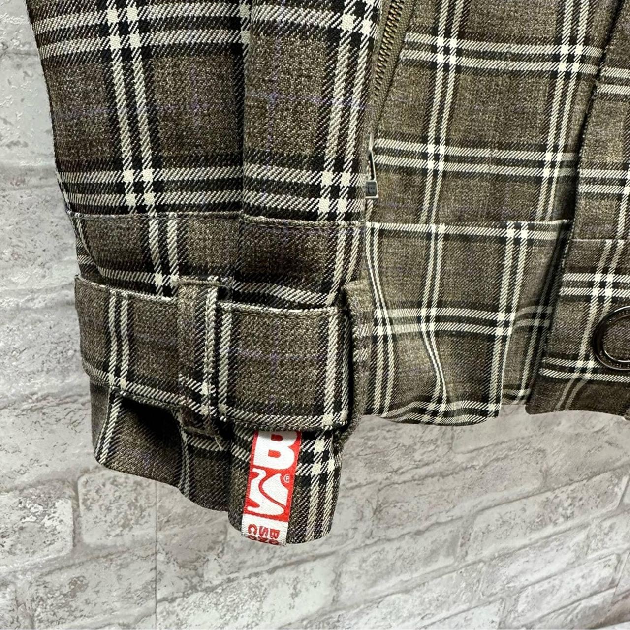 Bonfire green plaid snowboarding jacket women’s... Depop