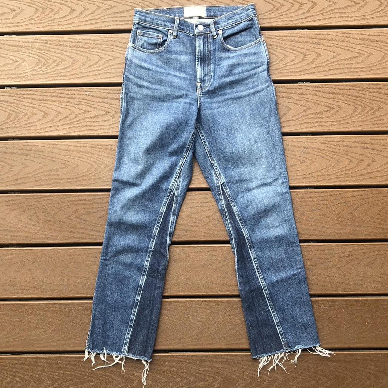 Everlane Women's Bootcut Jeans Blue/Navy 26 – Everlane cheeky