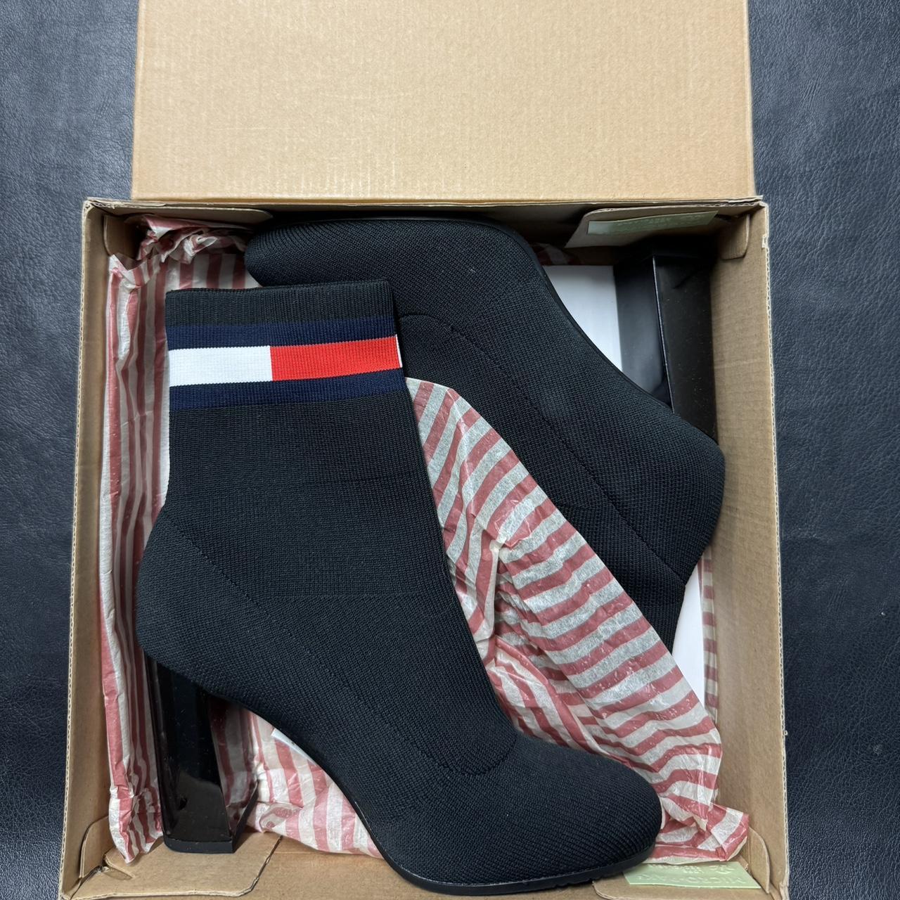 combat boots tommy hilfiger