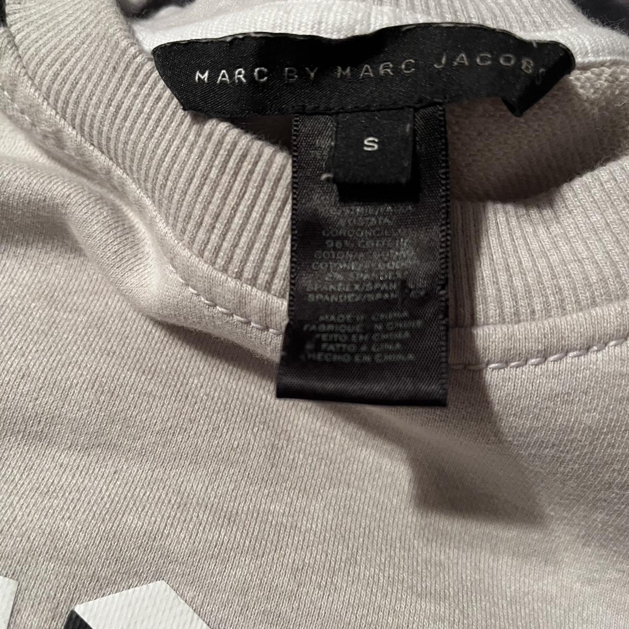 Marc by Marc Jacobs Men's Cream and Black Sweatshirt (2)