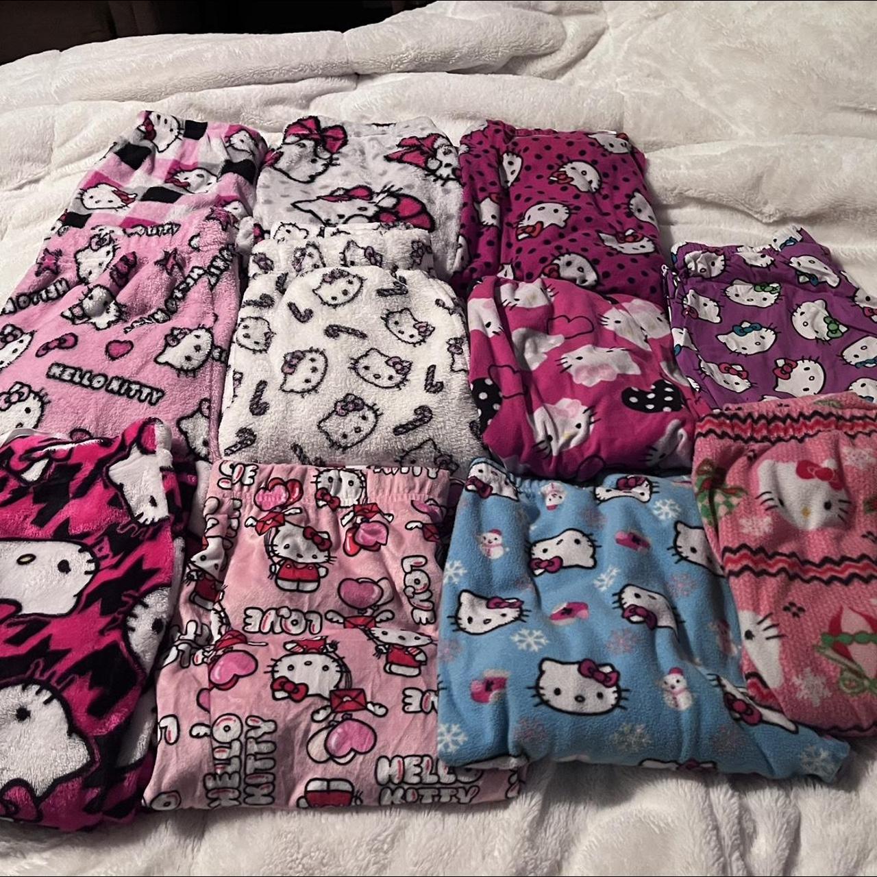 updated hello kitty pj collection 😏 u should buy my... - Depop