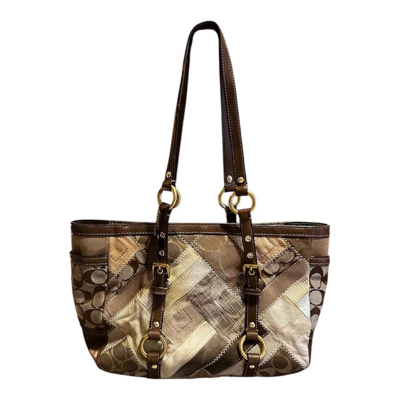 Coach Women's Bag - Brown/Multi – Patchwork coach… - image 1