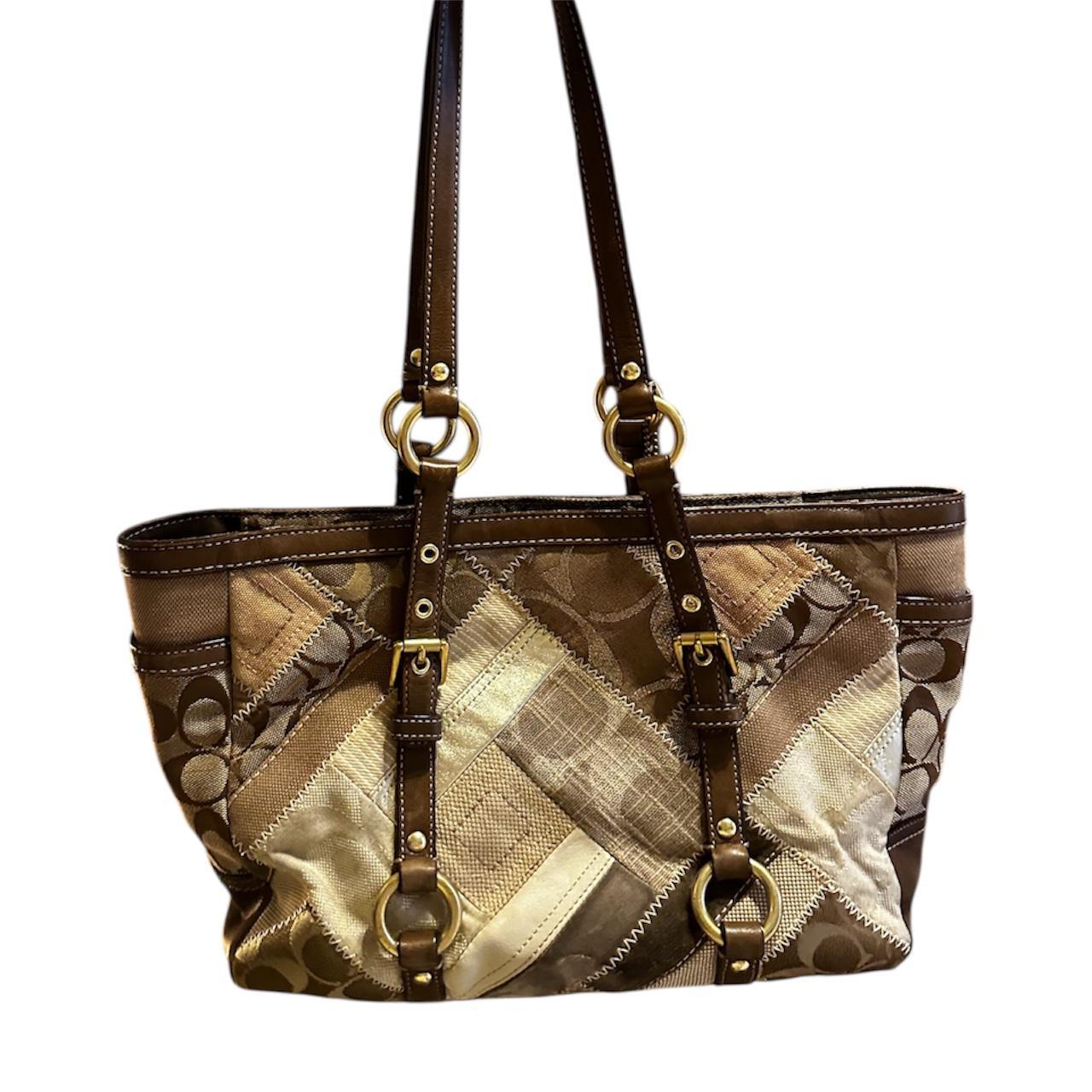 Coach Women's Bag - Brown/Multi – Patchwork coach… - image 4