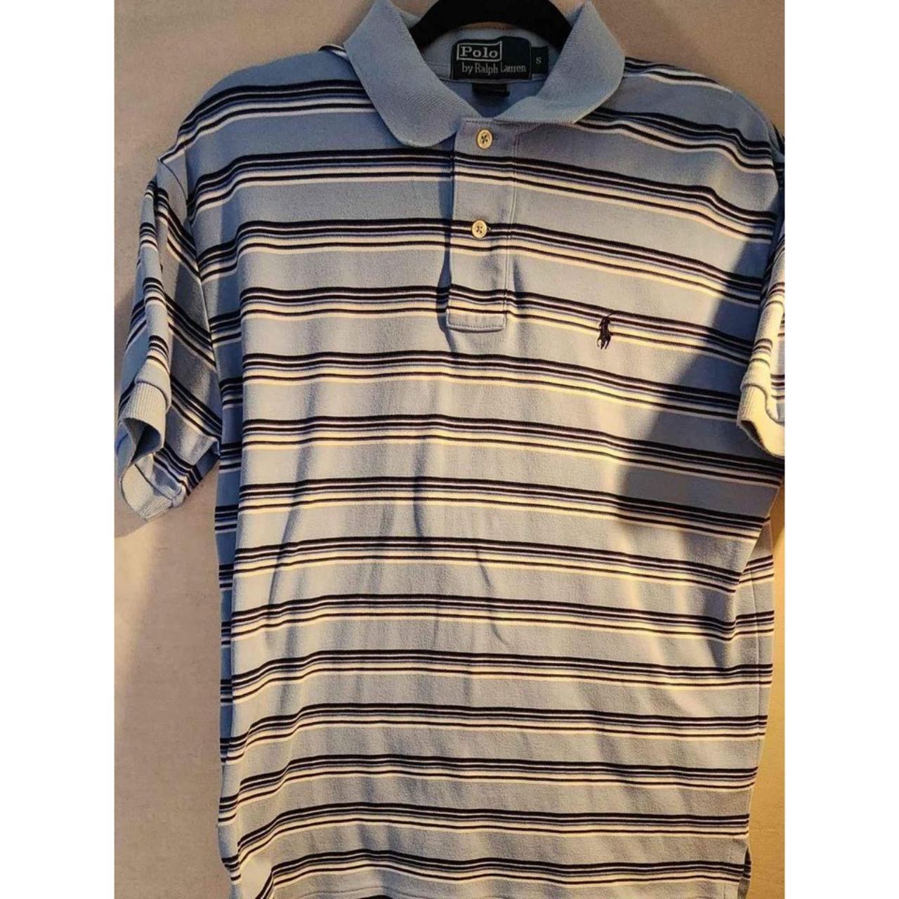 Polo Ralph Lauren Men's Blue Shirt | Depop