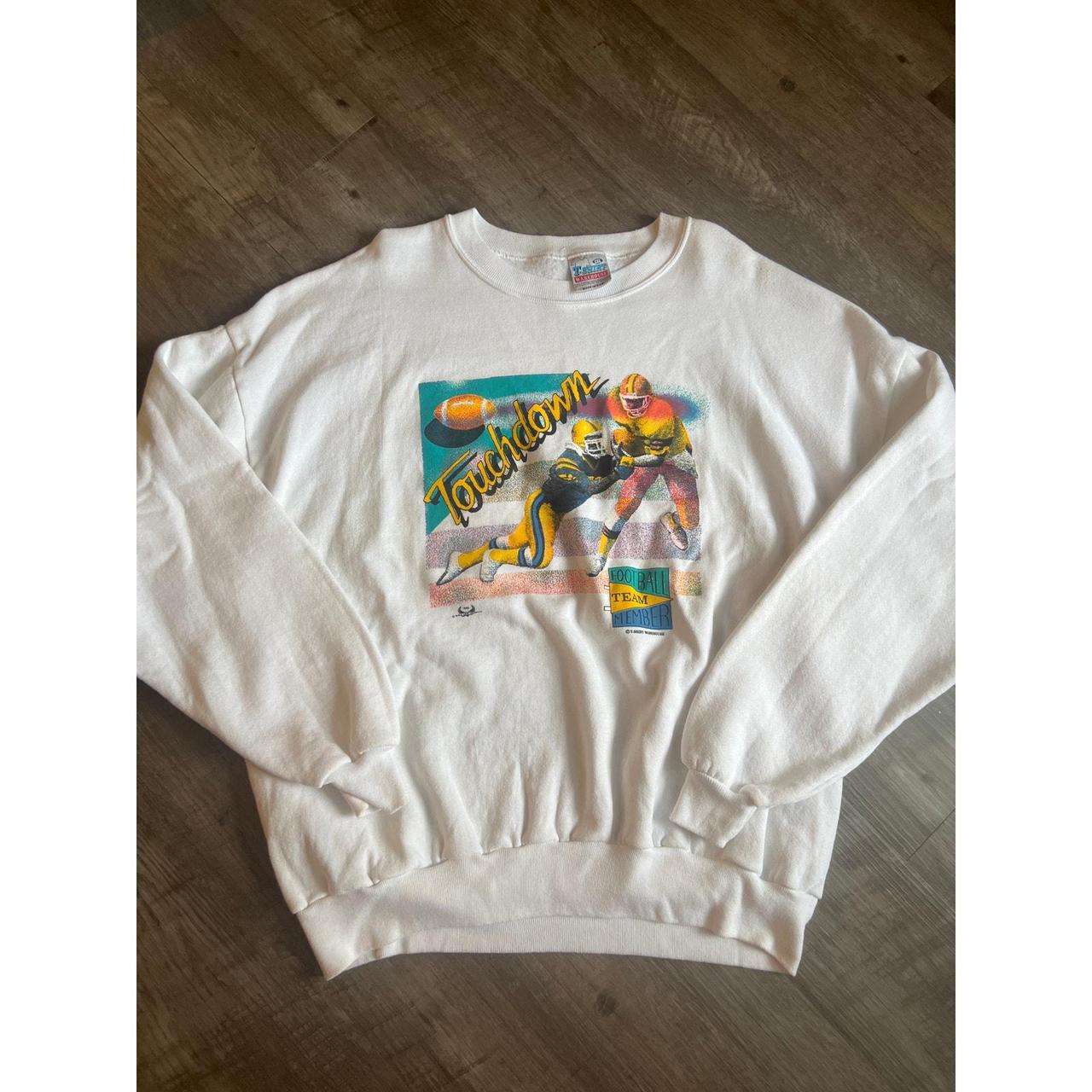 Nike Men's Sweatshirt - White/Red - XXL – Vintage… - image 1