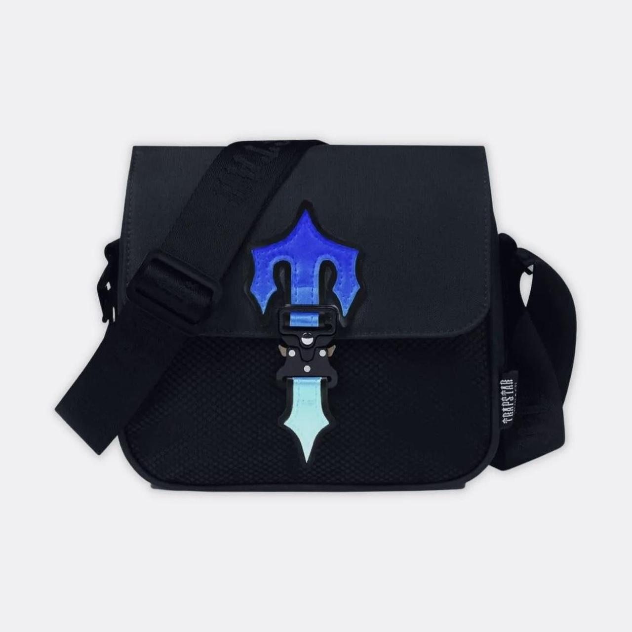 TRAPSTAR MESSENGER BAG 1.0 BLUE GRADIENT. Brand... Depop