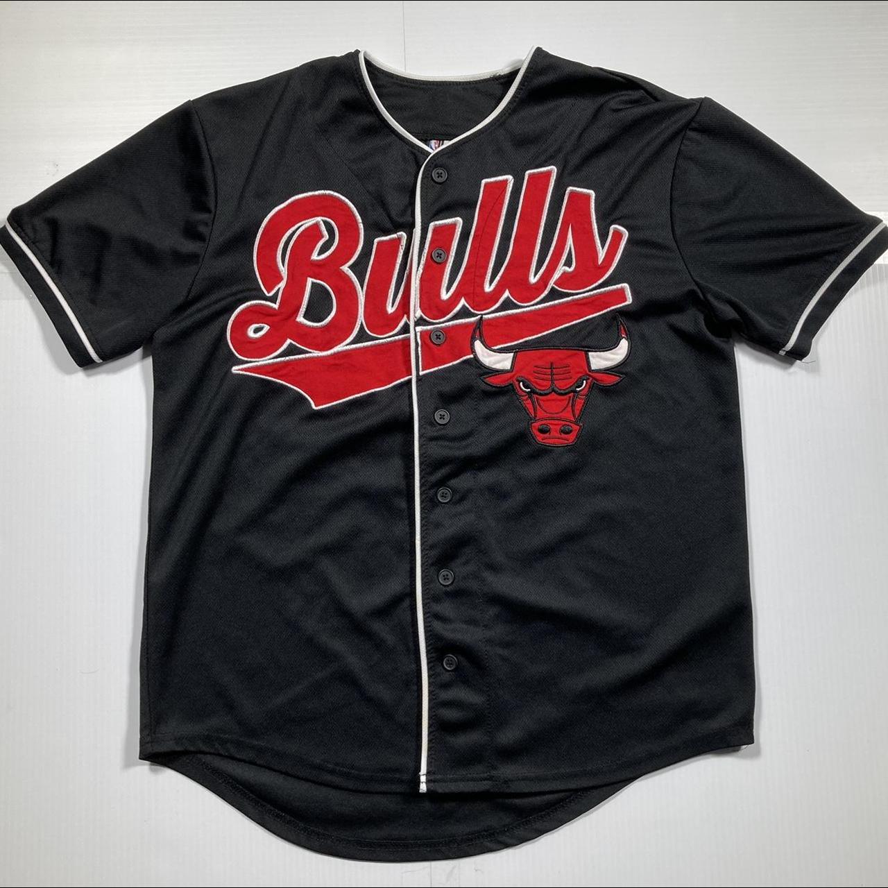 Chicago Bulls Baseball Jersey, Men's Fashion, Tops & Sets, Tshirts