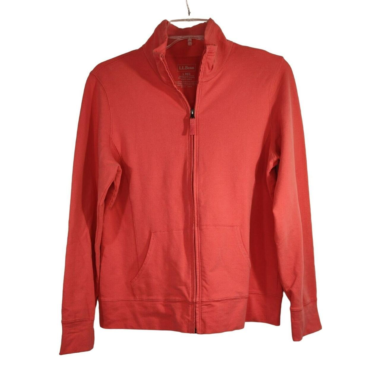 Ll bean clearance orange jacket