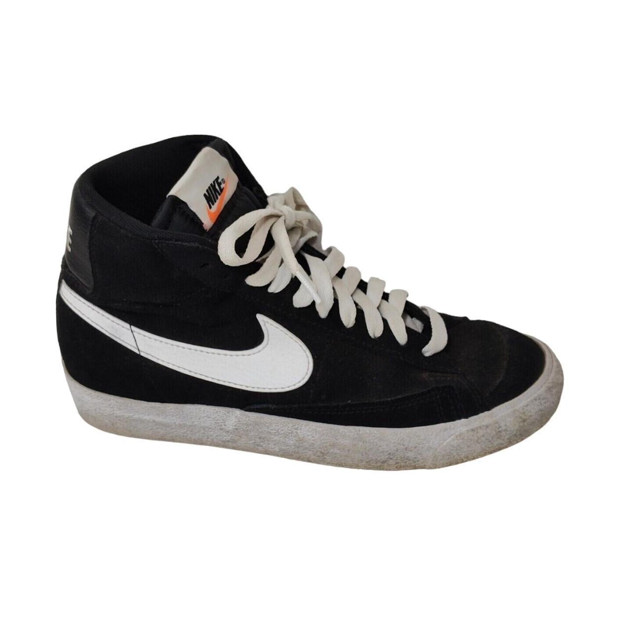nike blazer mid black suede womens