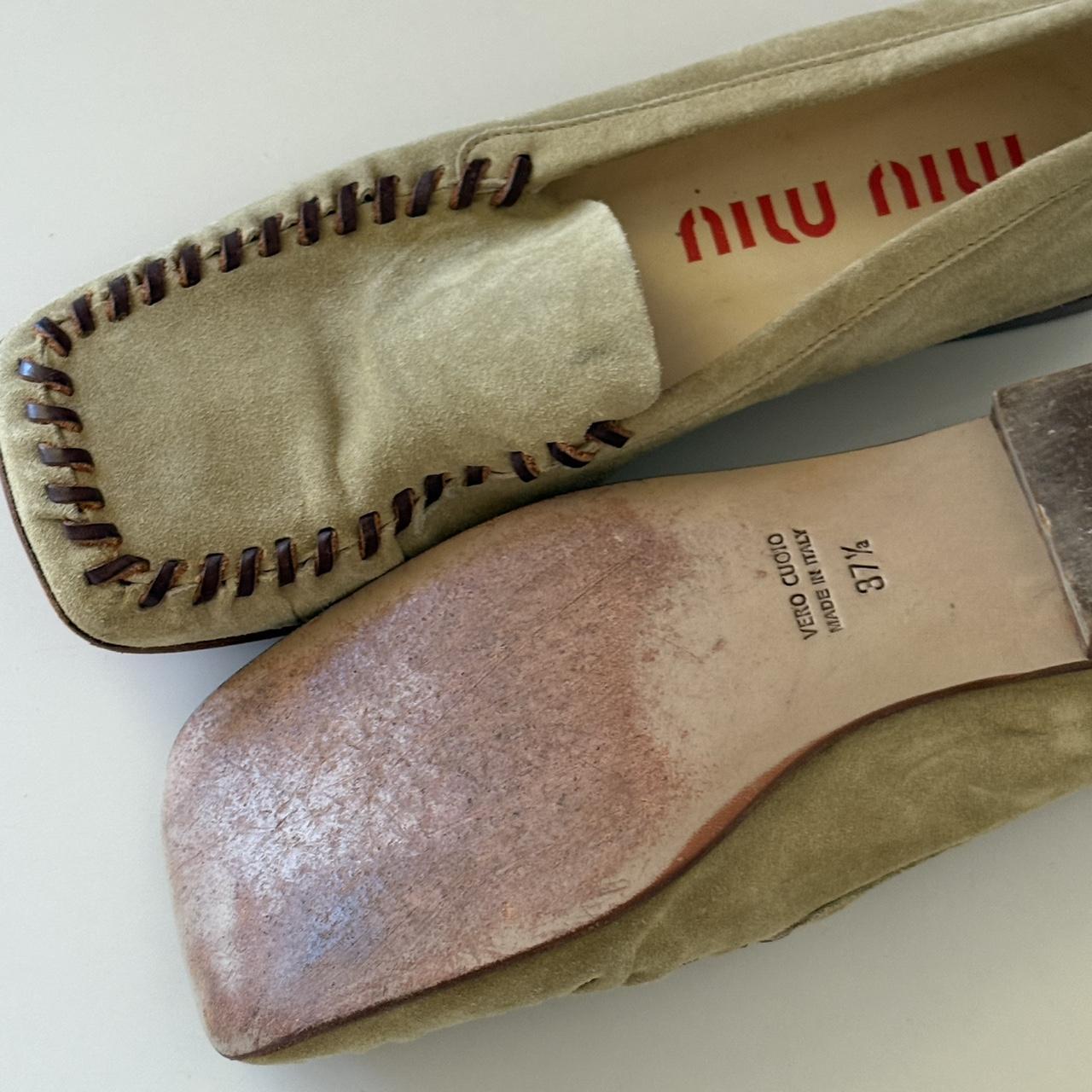 Miu Miu Women's Loafers - Tan - US 7.5 – Miu Miu … - image 4