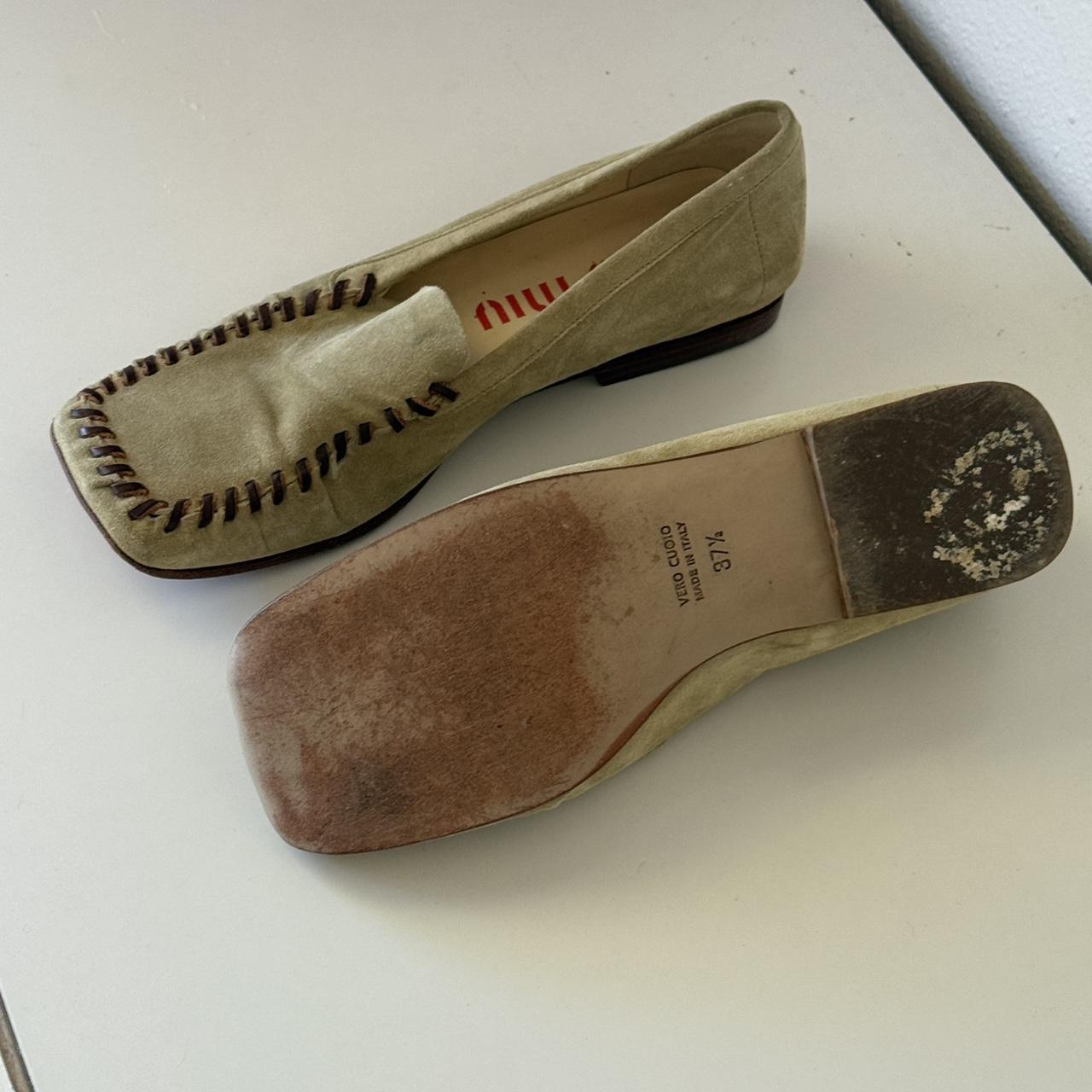 Miu Miu Women's Loafers - Tan - US 7.5 – Miu Miu … - image 5