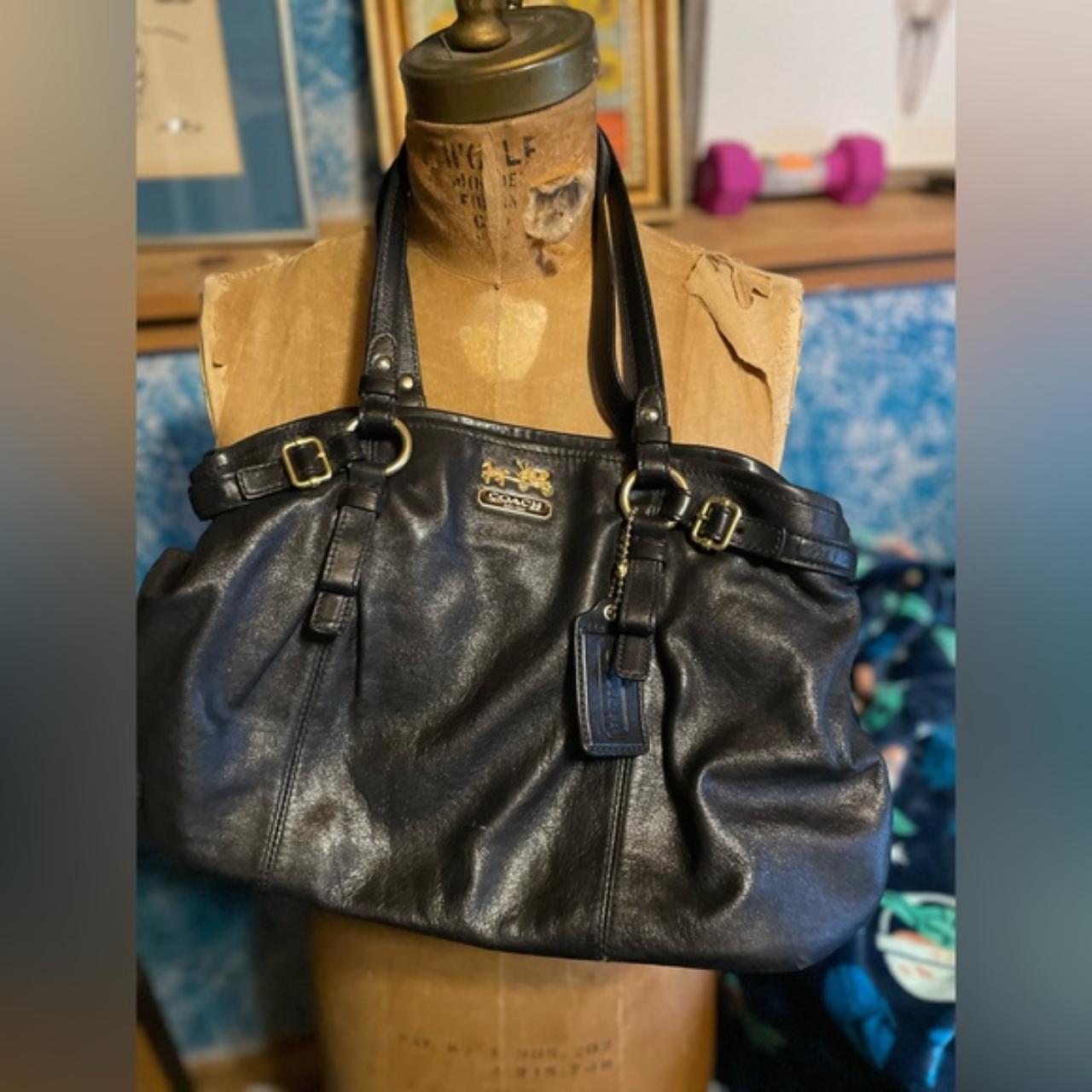 Little black coach clutch! Goes well with a night - Depop