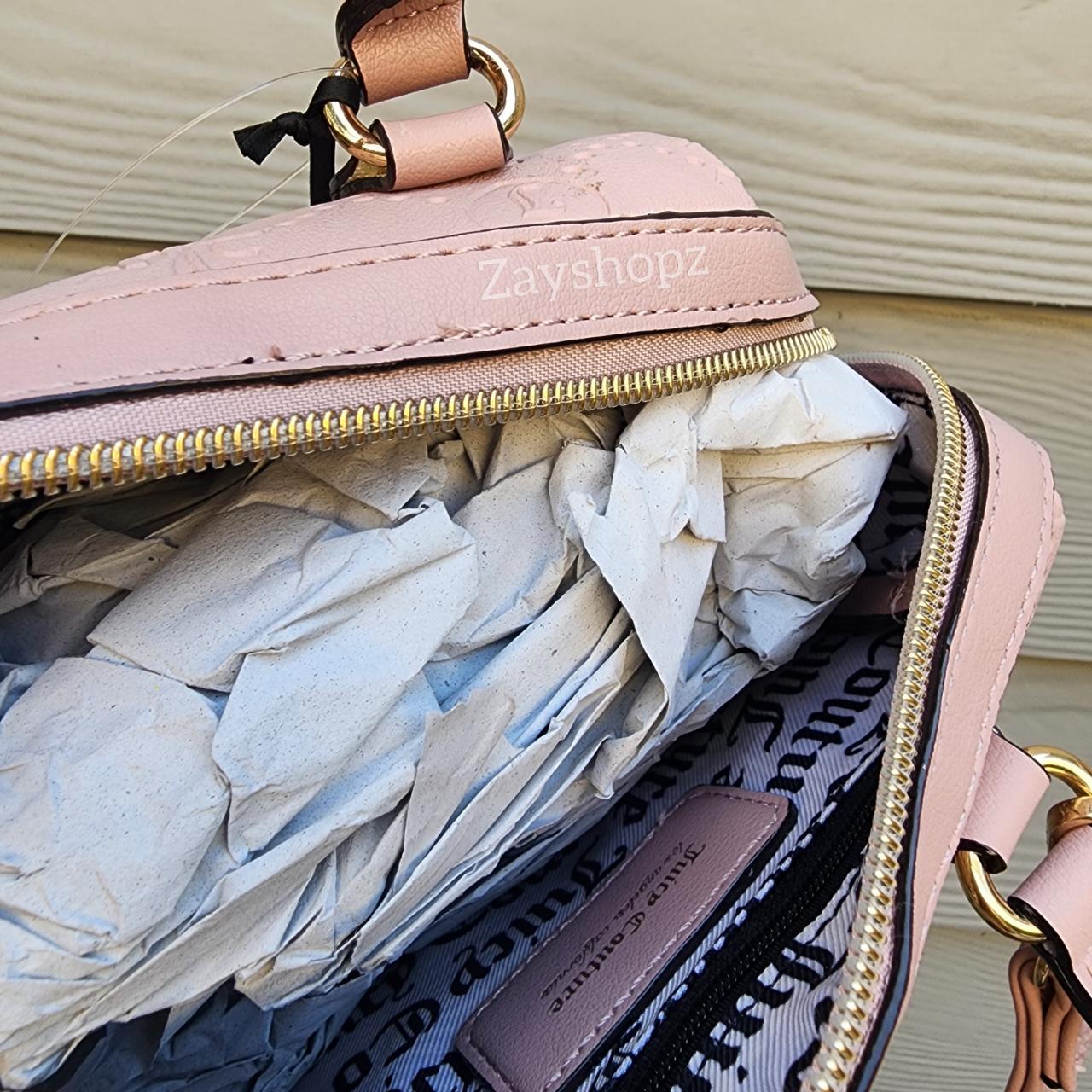 Fabulous pebbled faux leather designer bag charm/key - Depop